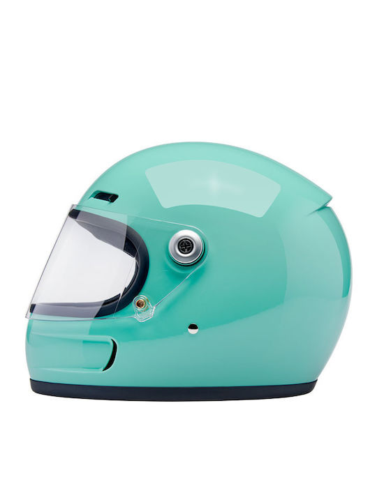 Biltwell Gringo Gloss Black Motorradhelm Volles Gesicht DOT / ECE 22.06