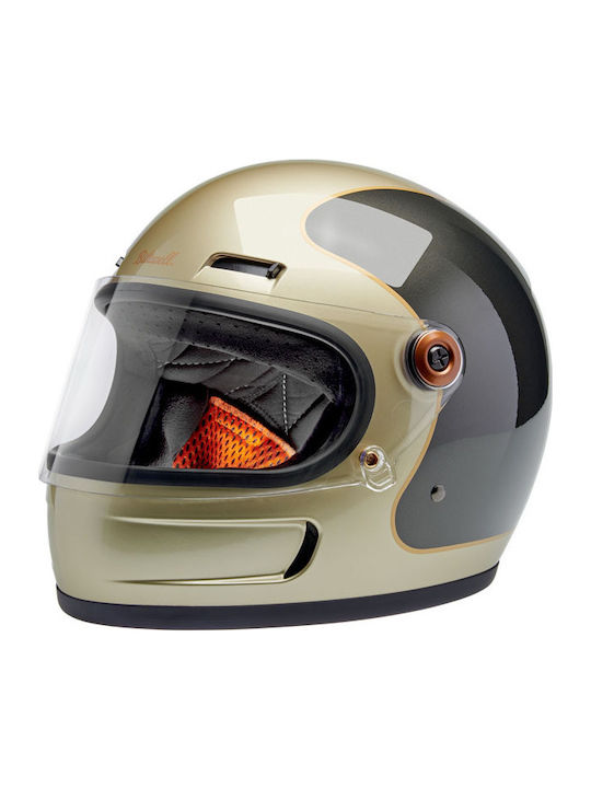 Biltwell Gringo SV Tracker Champagne Κράνος Μηχανής Full Face DOT / ECE 22.06