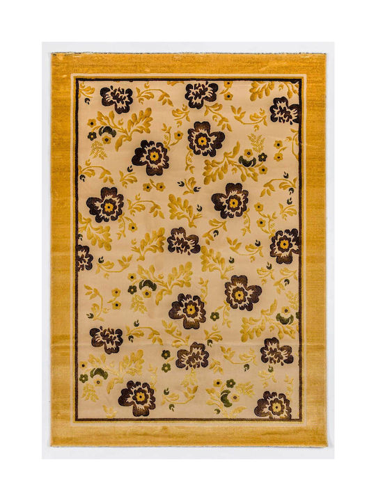 Ns Carpets Regal Floral Килим Правоъгълена Beige Yellow
