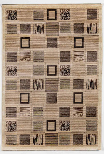 Ns Carpets Giga Check Χαλί Ορθογώνιο Natural 160x230cm
