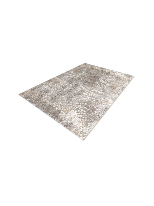 Ns Carpets Galaxy 185 Teppich Rechteckig Synthetisch,Polyester/Cotton/Leather Vizon Gold