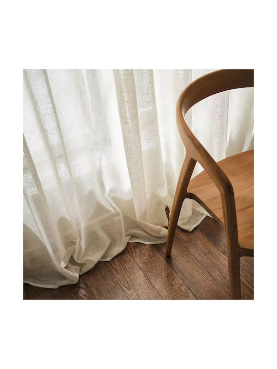 Gofis Home Vorhang mit Bleistiftfalten Combe 502 Beiges 200x295cm