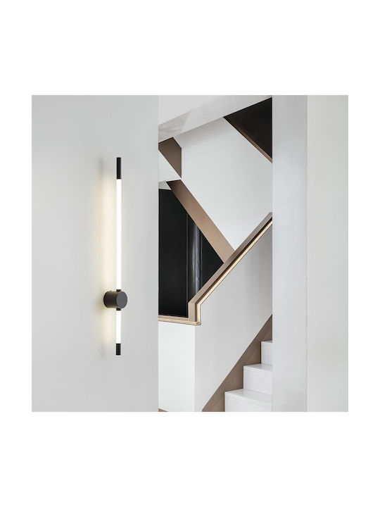 Lamp Wall LED Black 60x8x8cm