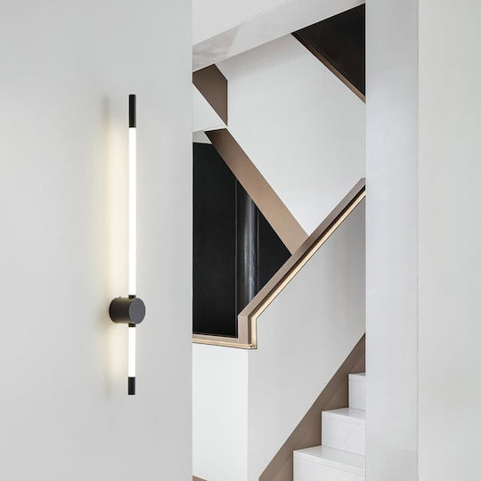 Lamp Wall LED Black 60x8x8cm Lamp Wall LED Black 60x8x8cm