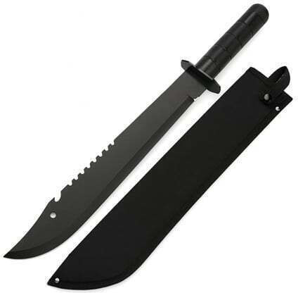 Blade Machete Schwarz in Hülle