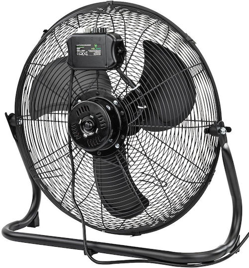 Red Technic Ανεμιστήρας Δαπέδου 100W Μαύρος