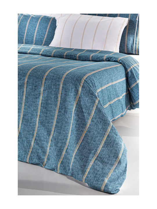 Guy Laroche Duvet Cover Set Cotton Queen with 2 Pillowcases 225x245 Beverly Denim