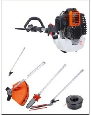 Greenlion GMT520 Garden Multi Tools Gasoline 4 in 1 Chainsaw Lawnmower Hedge Trimmer Attachment Extension