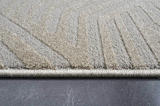 Bekas Carpets Trentino Teppich Rechteckig Synthetisch,Polyester/Cotton/Leather Beige