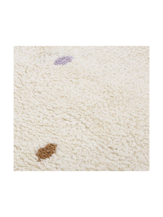 Bekas Carpets Joy Steps 1-iag-3566 Rug Rectangular Cotton Ecru