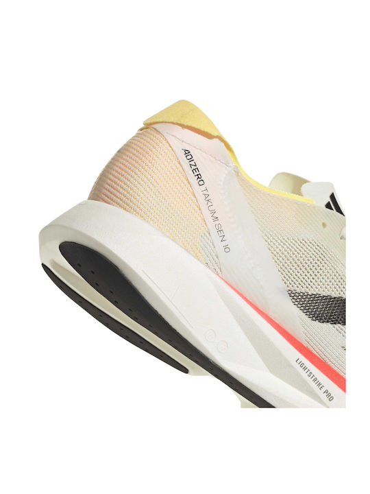 Adizero Takumi Sen 10 Мъжки Спортни обувки Running Бежови
