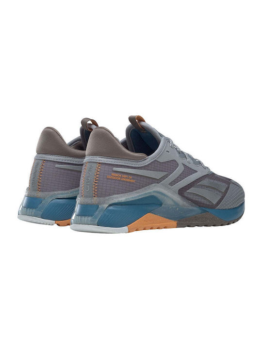Nano X2 Sport Shoes Training Pure Grey 4 / Trek Grey / Steely Blue S23 R