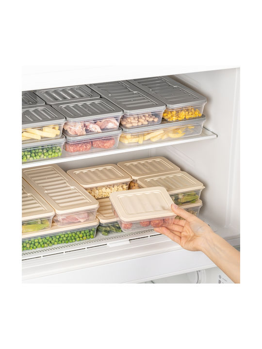 Vază Utilizare Generală cu Capac Plastic Transparent 2400ml 1 Bucată