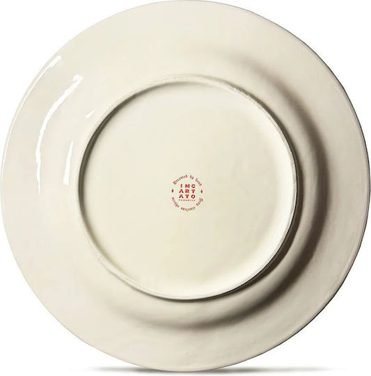 Incartato Ceramics The Forbidden Collection Platou Decorativ Rotundă Ceramică Dirty Mind 1buc 28x28buc