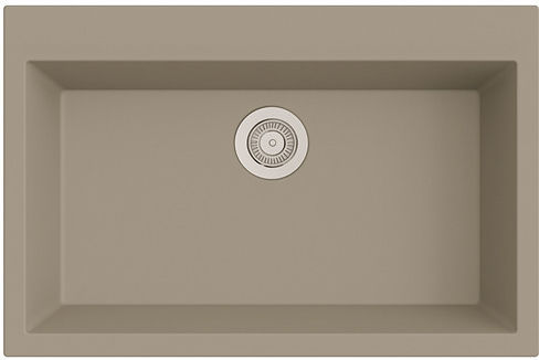 Unixton Drop-In Chiuvetă din Granit Sintetic L78xW50cm Maro