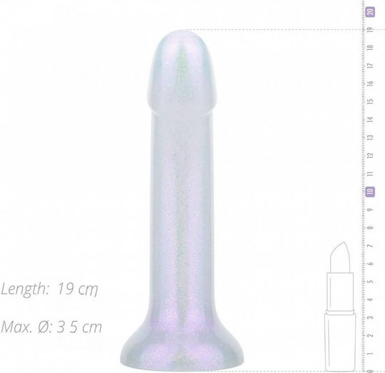 Easytoys Ρεαλιστικό Dildo με Βεντούζα Λευκό