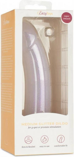 Easytoys Ρεαλιστικό Dildo με Βεντούζα Λευκό