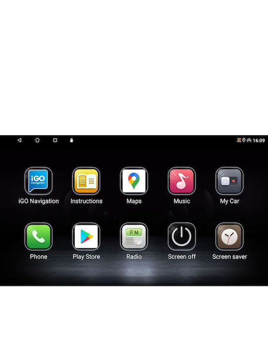 Lenovo Car Audio System for Suzuki SX4 S-Cross 2014-2021 (Bluetooth/USB/WiFi/GPS/Apple-Carplay/Android-Auto) with Touch Screen 9"