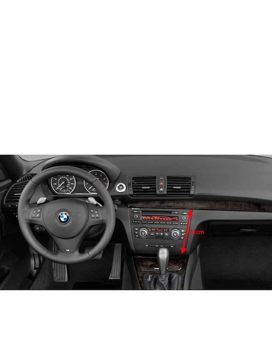 Lenovo Car Audio System for BMW Series 1 2004-2013 with A/C (Bluetooth/USB/WiFi/GPS/Apple-Carplay/Android-Auto) with Touch Screen 9"