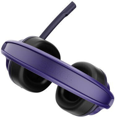 Sades Upower Über Ohr Gaming-Headset mit Konnektivität 3,5 mm Lila für PC