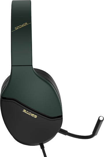 Sades Spower Over Ear Gaming Headset με σύνδεση 3.5mm for Nintendo Switch / PC / PS4 / PS5 / XBOX