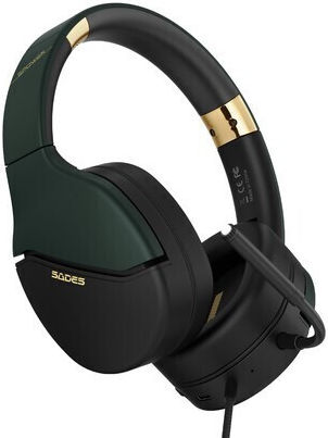 Sades Spower Over Ear Gaming Headset με σύνδεση 3.5mm for Nintendo Switch / PC / PS4 / PS5 / XBOX
