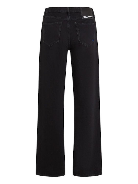 Damenjeans Mittelhohe Taille Black