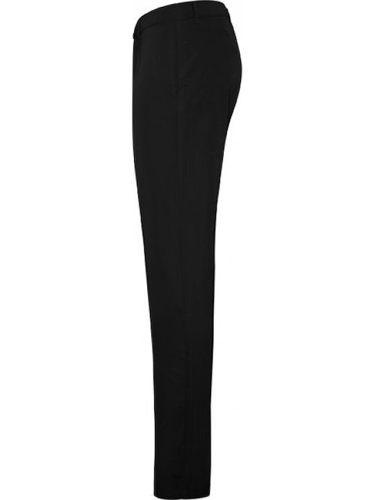 Women's Fabric Trousers Black