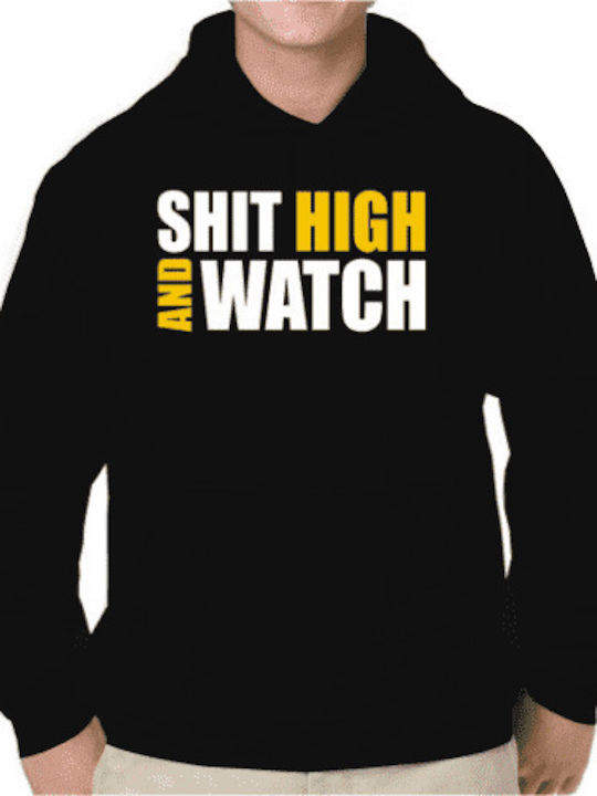 Hoodie Χέσε Ψηλά Αγνάντευε