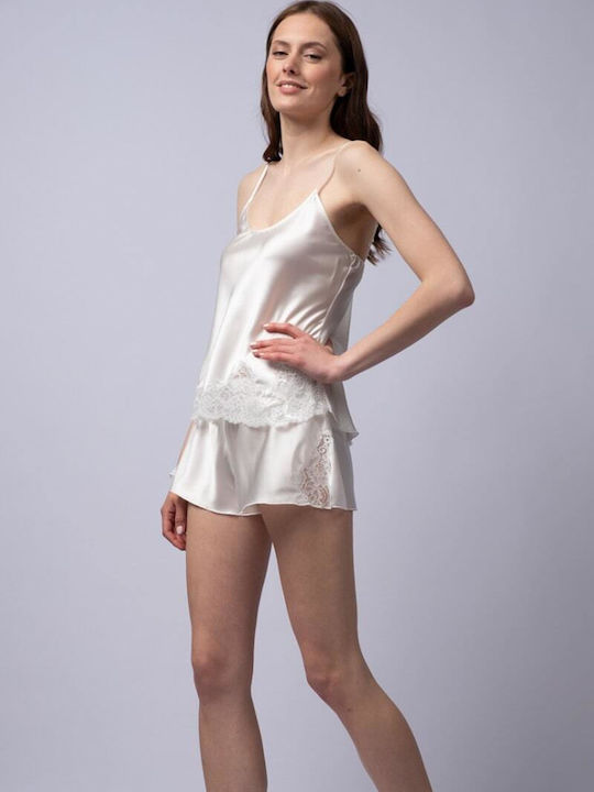 Summer Bridal Babydoll White