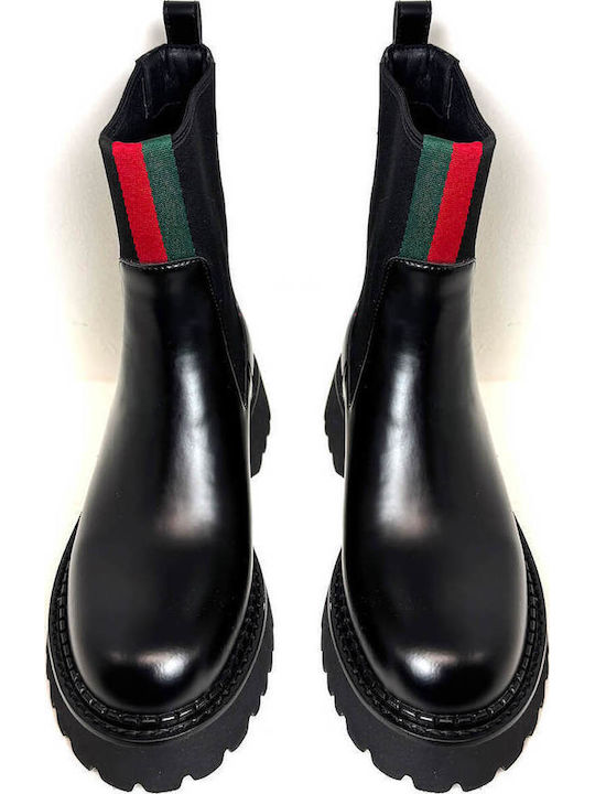Stiefeletten Damen Schwarz