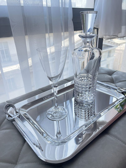Best Man Set Inox / Crystal Silver 3pcs