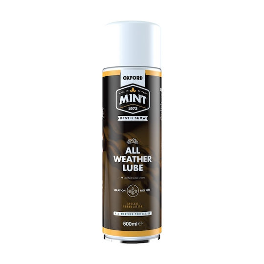 Oxford Mint Motorcycle Chain & Lube Kit – Λιπαντικό – Καθαριστικό Αλυσίδας Βουρτσάκι Oc500