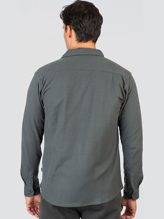 Long-sleeved Shirt Petrol