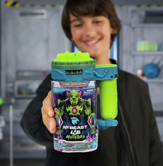 Giochi Preziosi Mr Beast Lab Mutators Atomic Earth Panther Pentru 5+ Ani 26 Cm