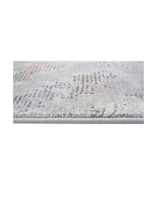 Decostar Oblong Χαλί Στρογγυλό Γκρι Φ100cm