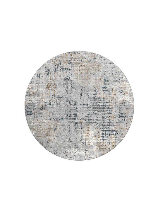 Ns Carpets Χαλί Φ250cm Grey Navy