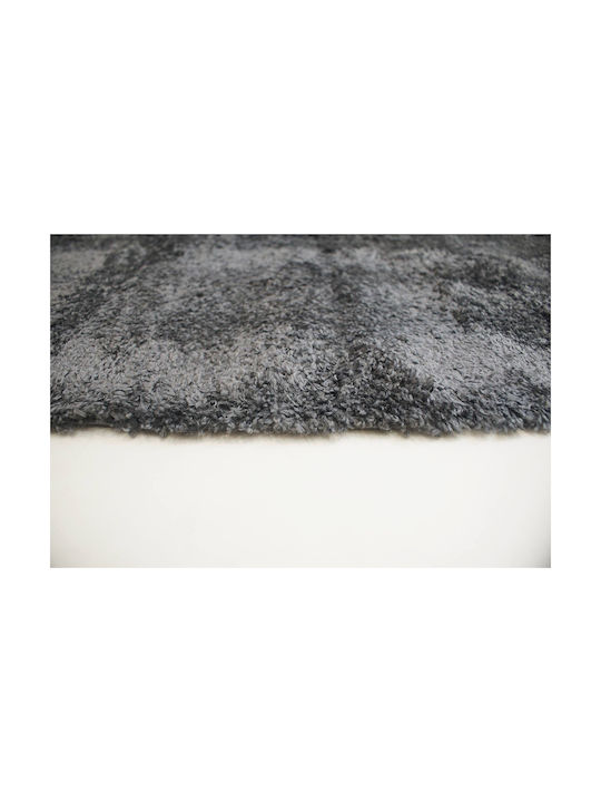 Balsan Soft Shaggy-s Σετ Μοντέρνα Χαλιά Κρεβατοκάμαρας Anthracite P621172 3τμχ