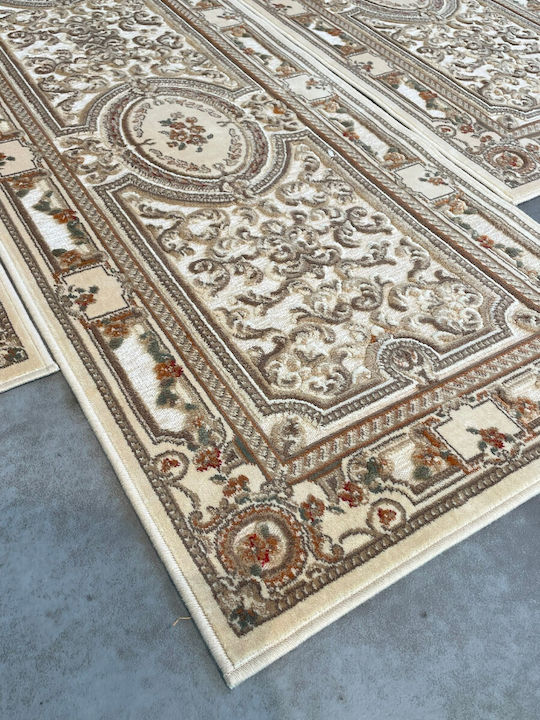 Bekas Carpets Genova Σετ Καλοκαιρινά Χαλιά Κρεβατοκάμαρας Μπεζ 38028-636260 3τμχ