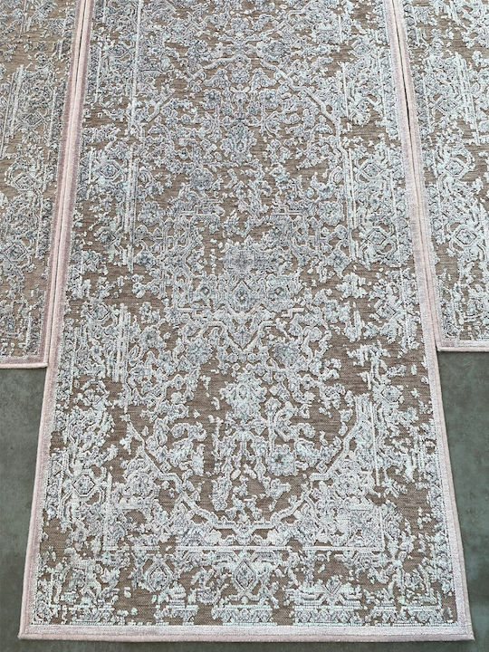 Bekas Carpets Otello Σετ Καλοκαιρινά Χαλιά Κρεβατοκάμαρας Μπεζ 33013-1616 3τμχ