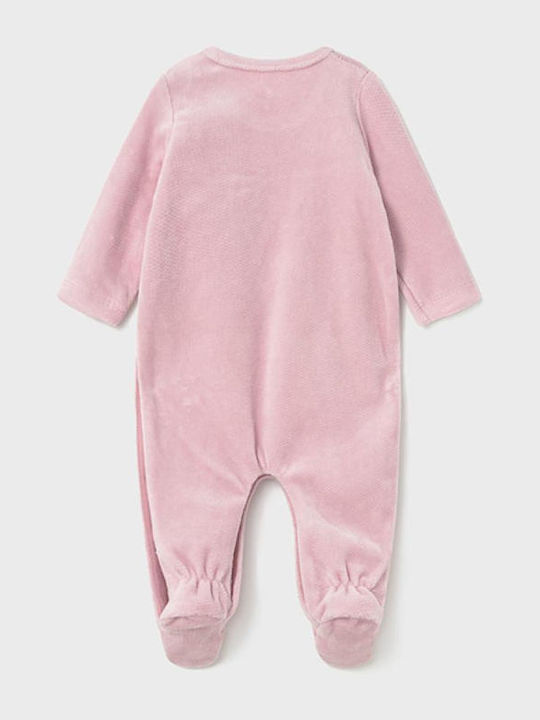 Mayoral Baby Bodysuit Set Long-Sleeved Velvet Orchid 2pcs