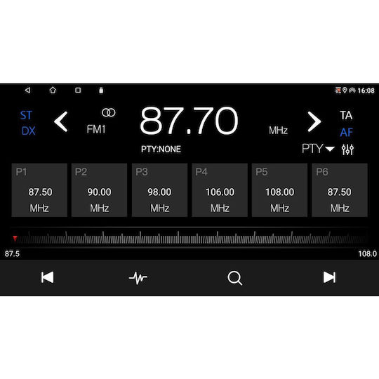 Lenovo Ηχοσύστημα Αυτοκινήτου για Peugeot 3008 2008-2016 με A/C (Bluetooth/USB/WiFi/GPS/Apple-Carplay/Android-Auto) με Οθόνη Αφής 9"