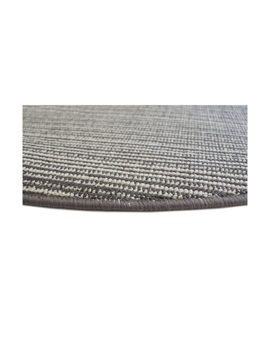 Nikotex Carpets Polar Χαλί Στρογγυλό Polar Ebony Φ140cm