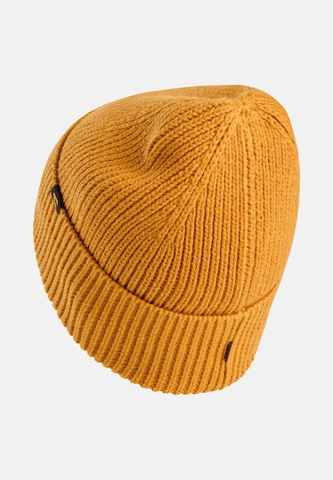 Beanie Unisex Beanie Knitted in Yellow color