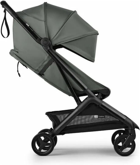 Bugaboo Butterfly 2 Baby Stroller Suitable for Newborn Complete Black - Forest Green 7.3kg