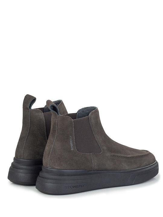 Gray Chelsea Stiefeletten