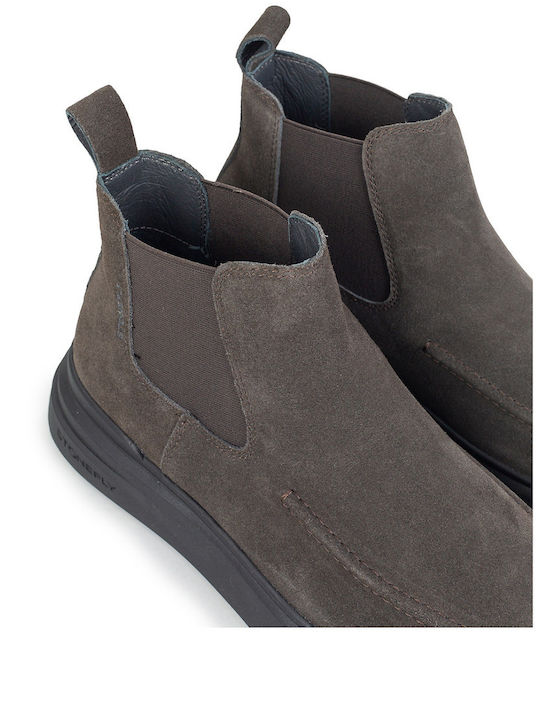 Gray Chelsea Stiefeletten