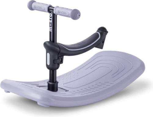 Micro Kids Scooter Mini Deluxe Rock & Go 3-Wheel with Seat Παστέλ Λιλά