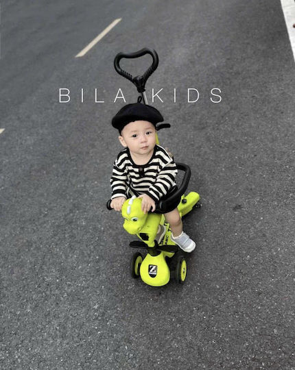 Kids Scooter Zinbang 3-in-1 Dinosaur Scooter 3-Wheel For Age 1-5 Green