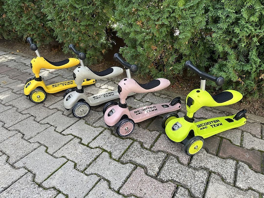 Kids Scooter Zinbang 3-in-1 Dinosaur Scooter 3-Wheel For Age 1-5 Green